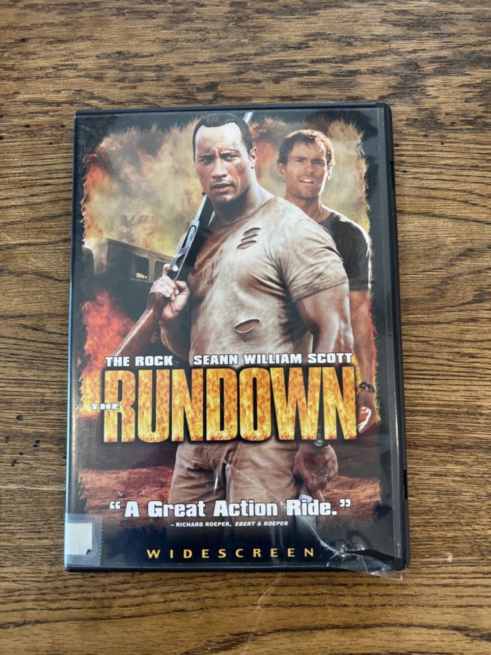 The Rundown 2003 Movie DVD Widescreen Action Adventure Pre-Owned